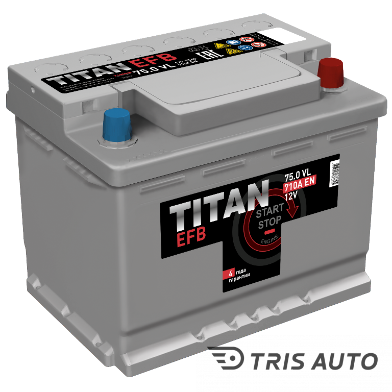 TITAN EFB 75.0 A/h
